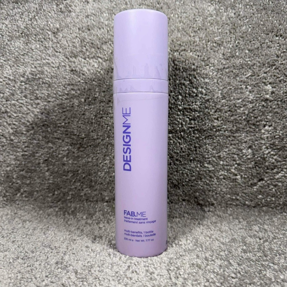 DESIGNME FAB.ME Leave-In Treatment Purple Multi-Benefit Spray 230ml 7.77oz‎